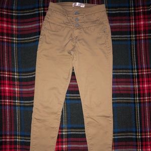 Dark khaki pants